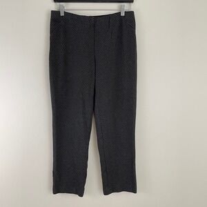 J. Jill Pants Women's M Petite Ponte Slim Leg Pants Pull On Elastic Waist